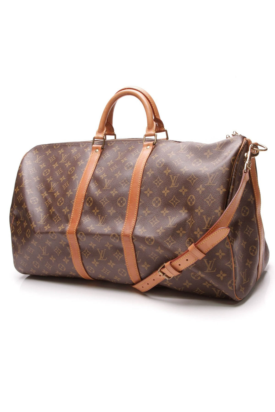 Vintage Keepall 55 Bandouliere Travel Bag - Monogram