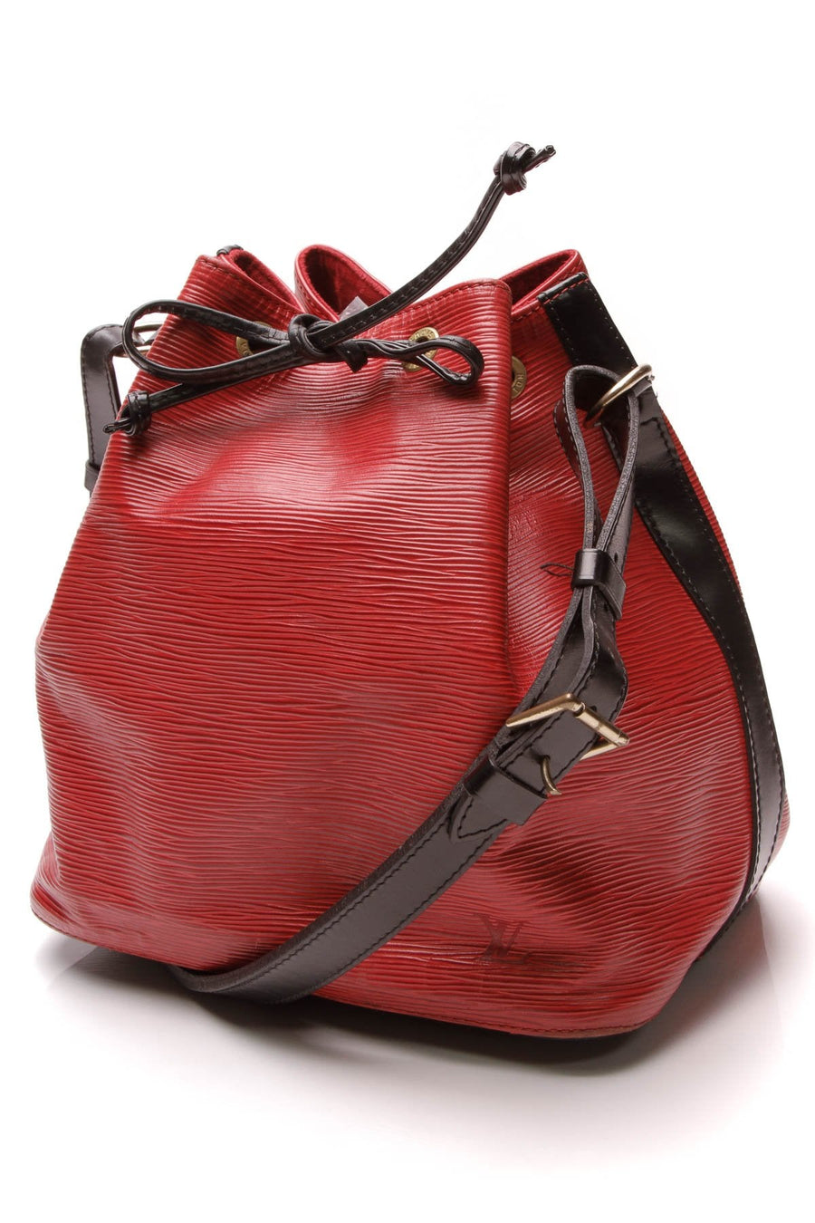 Vintage Epi Petit Noe Bag - Red/Black