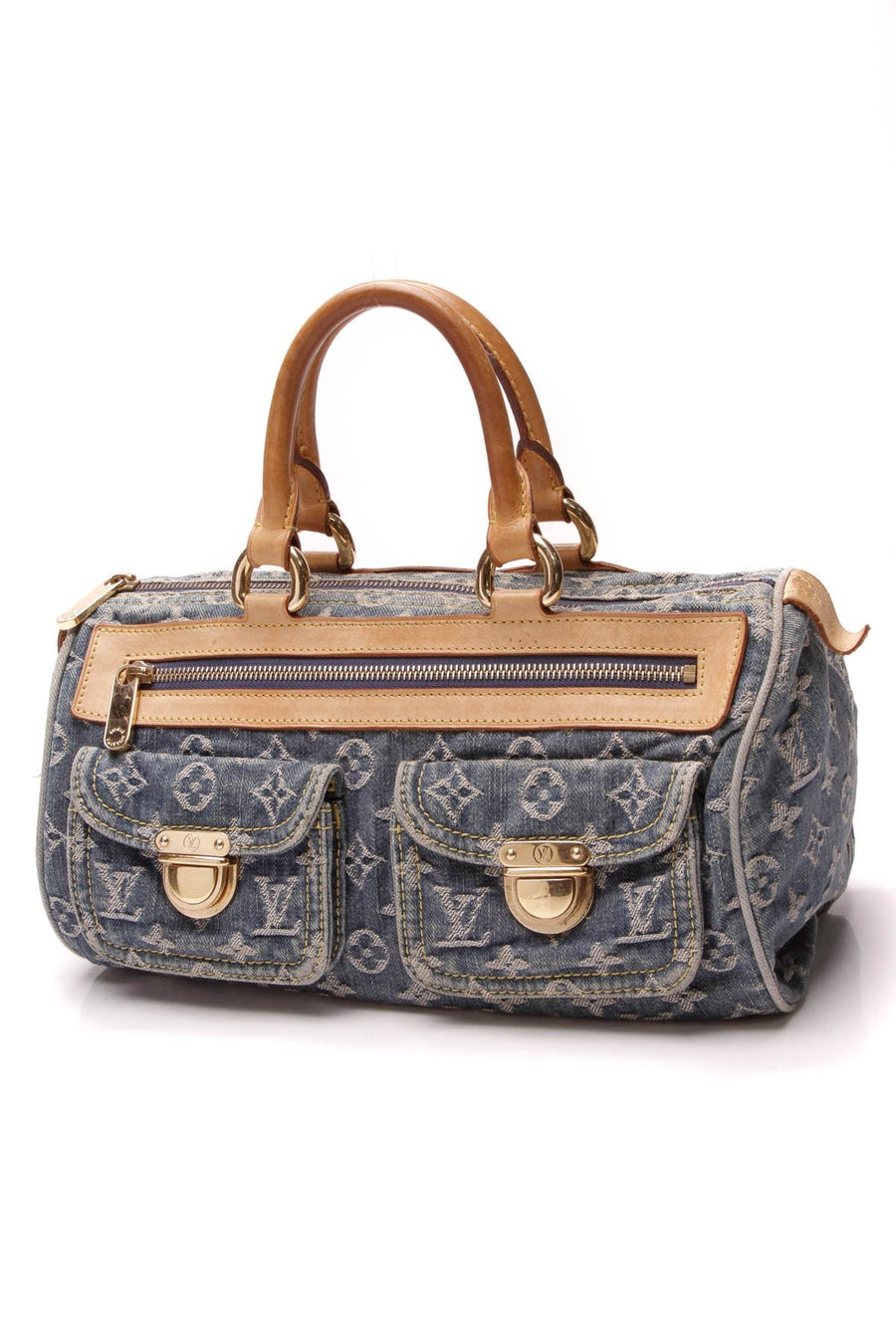Denim Neo Speedy Bag - Blue Monogram