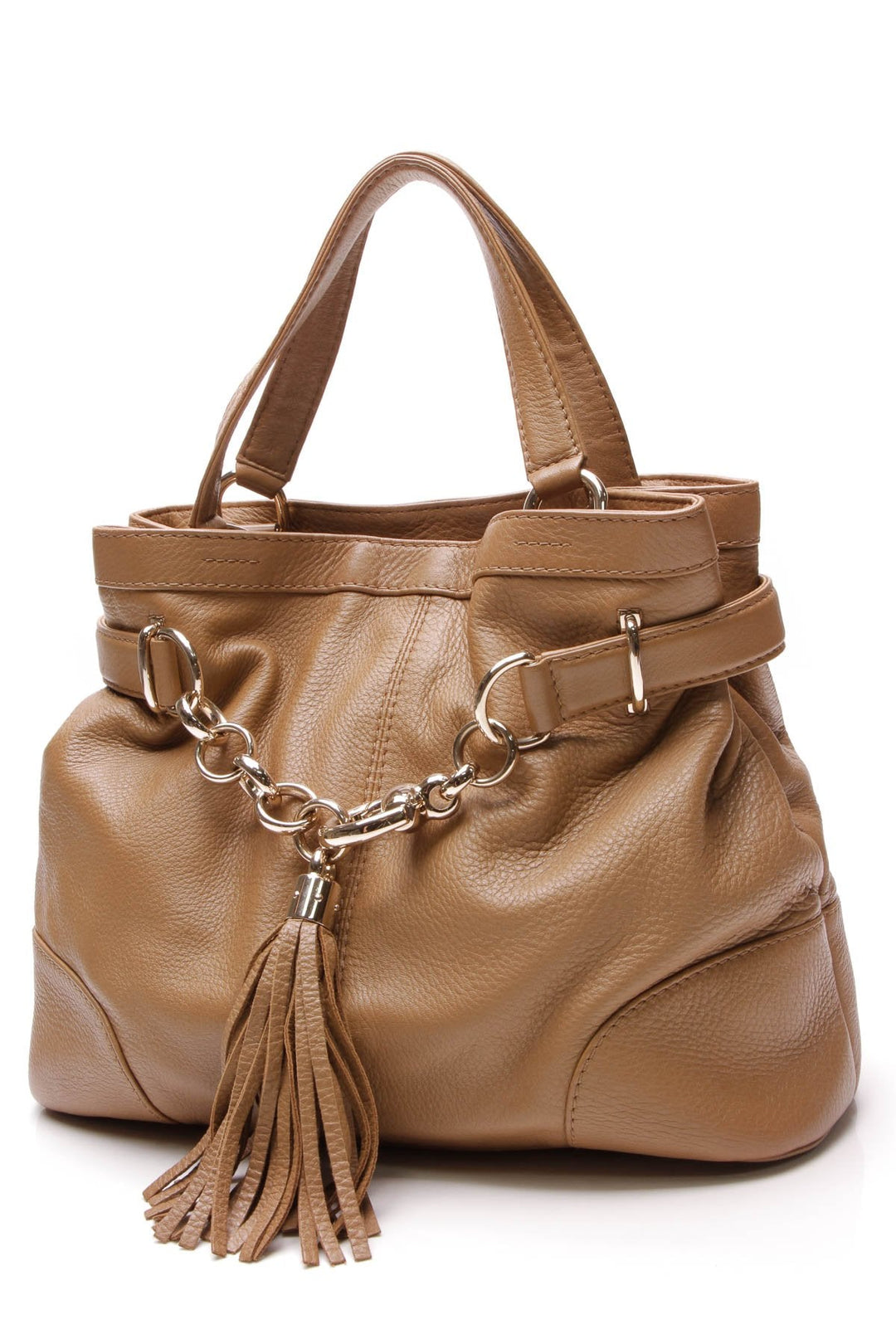 Sienna Bit Tote Bag - Camel