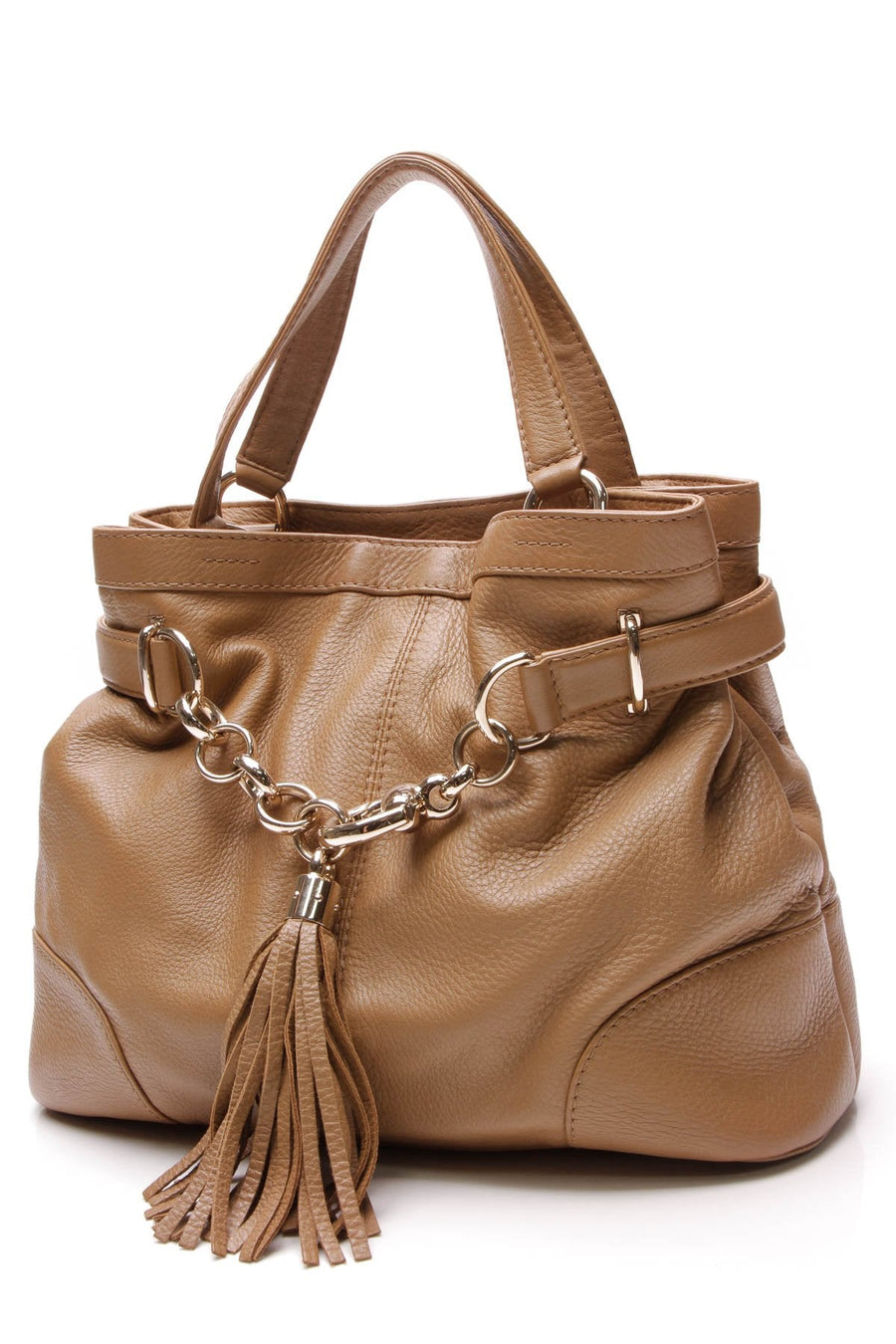 Sienna Bit Tote Bag - Camel