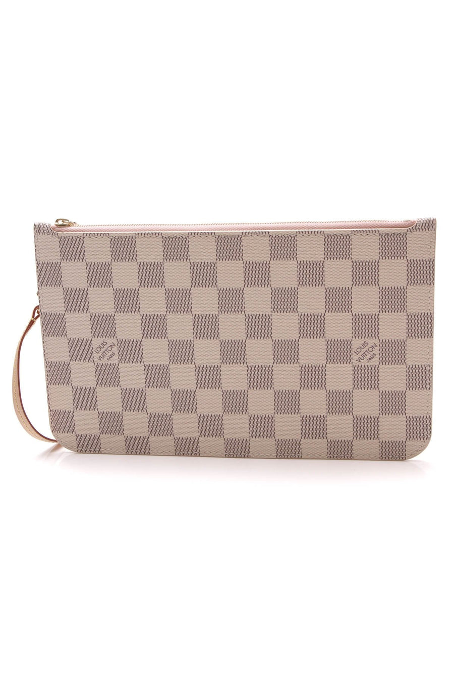 Neverfull Pouch Wristlet - Damier Azur