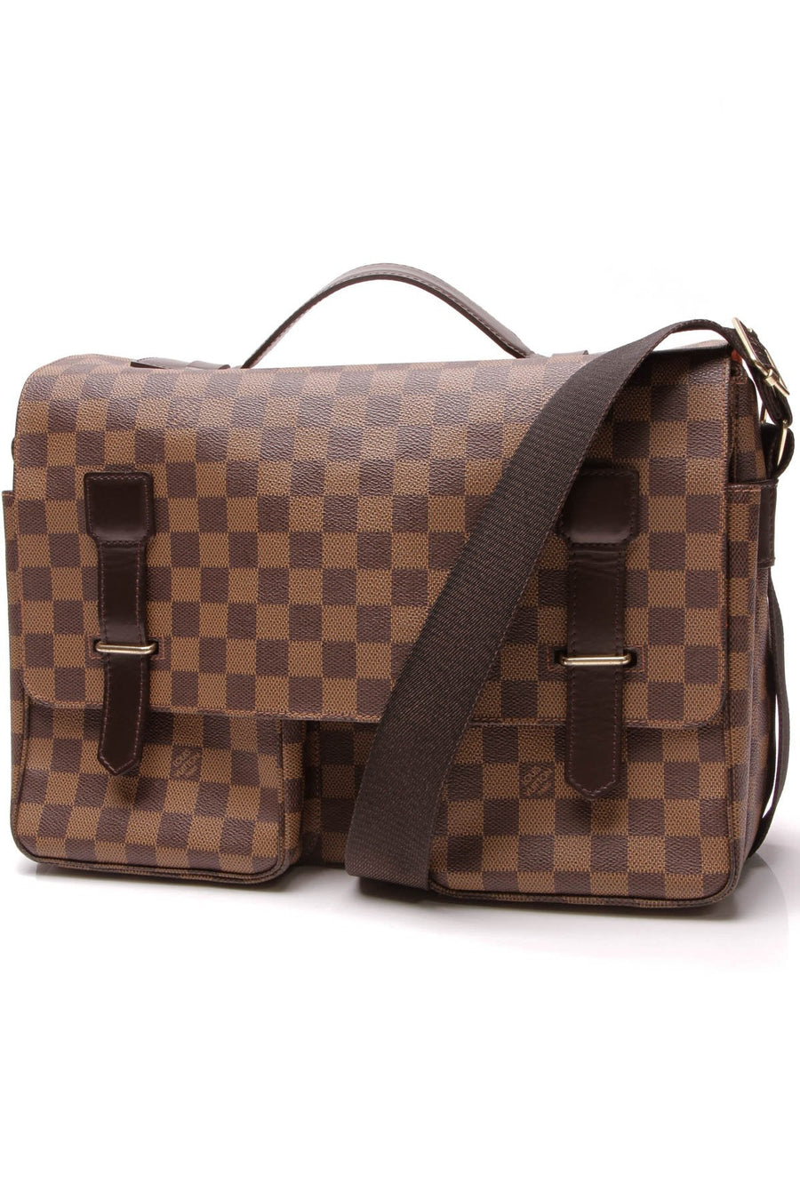 Vintage Broadway Messenger Bag - Damier Ebene