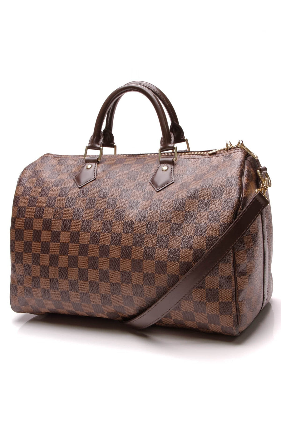 Speedy Bandouliere 35 Bag - Damier Ebene