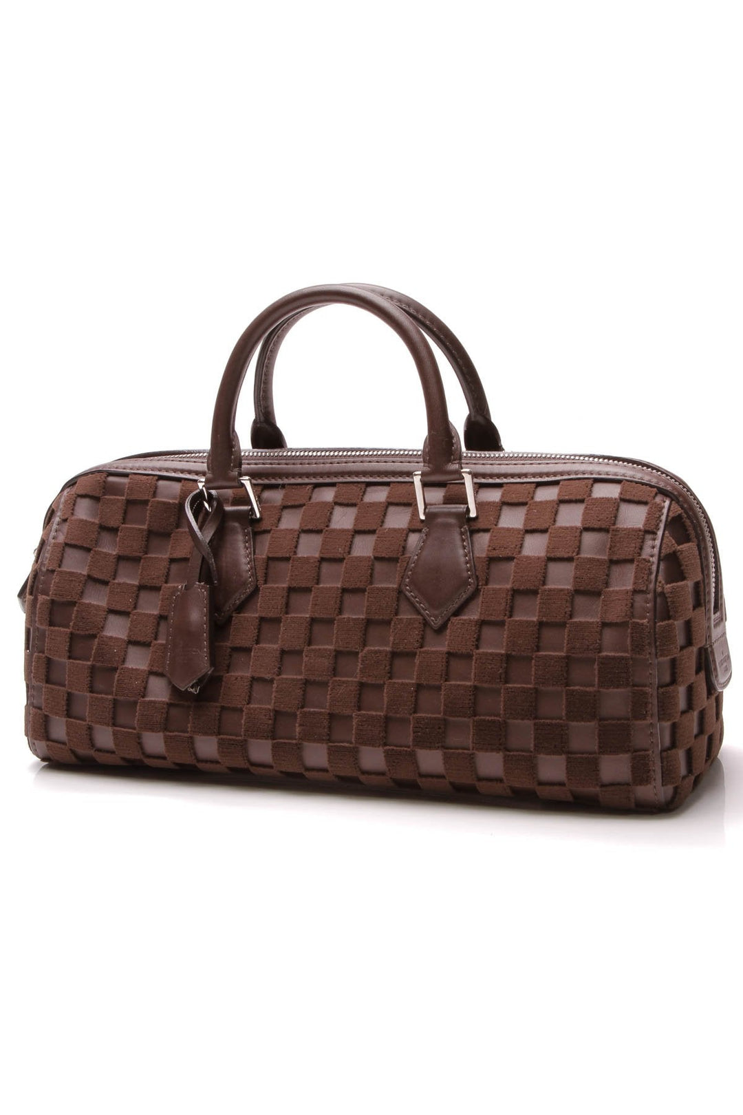 Speedy Cubic East/West Bag - Damier Marron