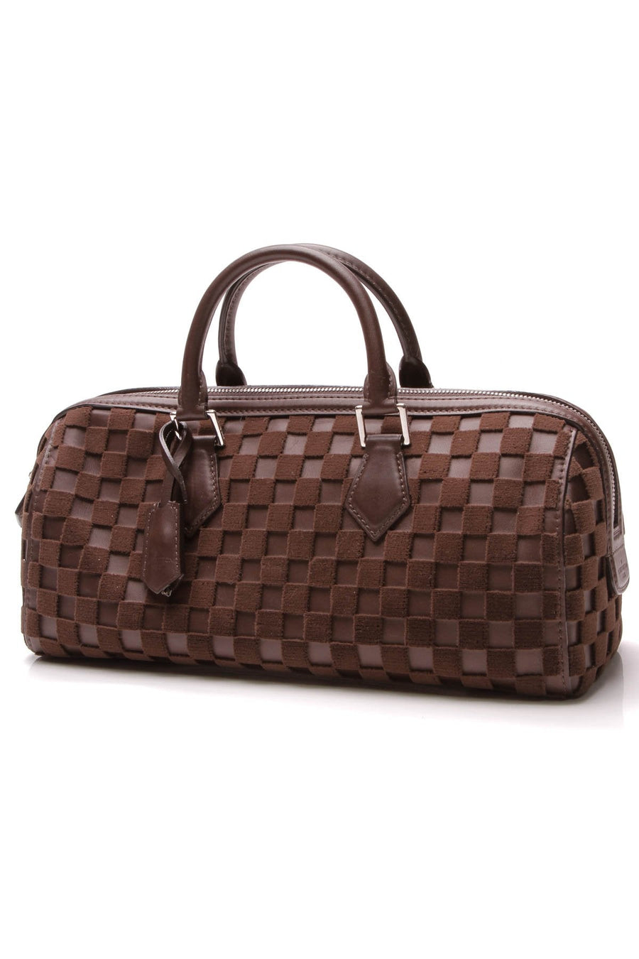 Speedy Cubic East/West Bag - Damier Marron