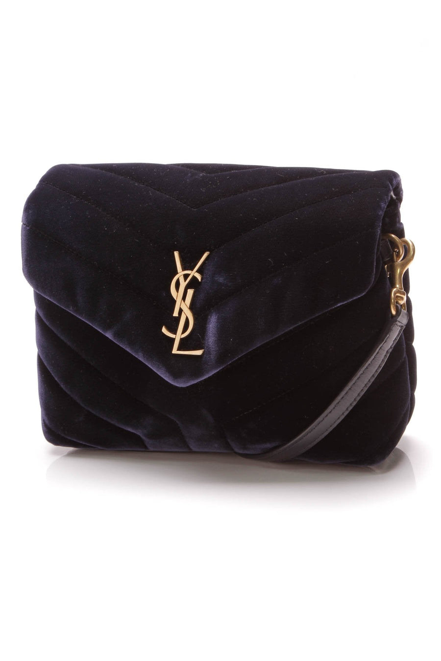 Lou Lou Toy Bag - Navy Velvet