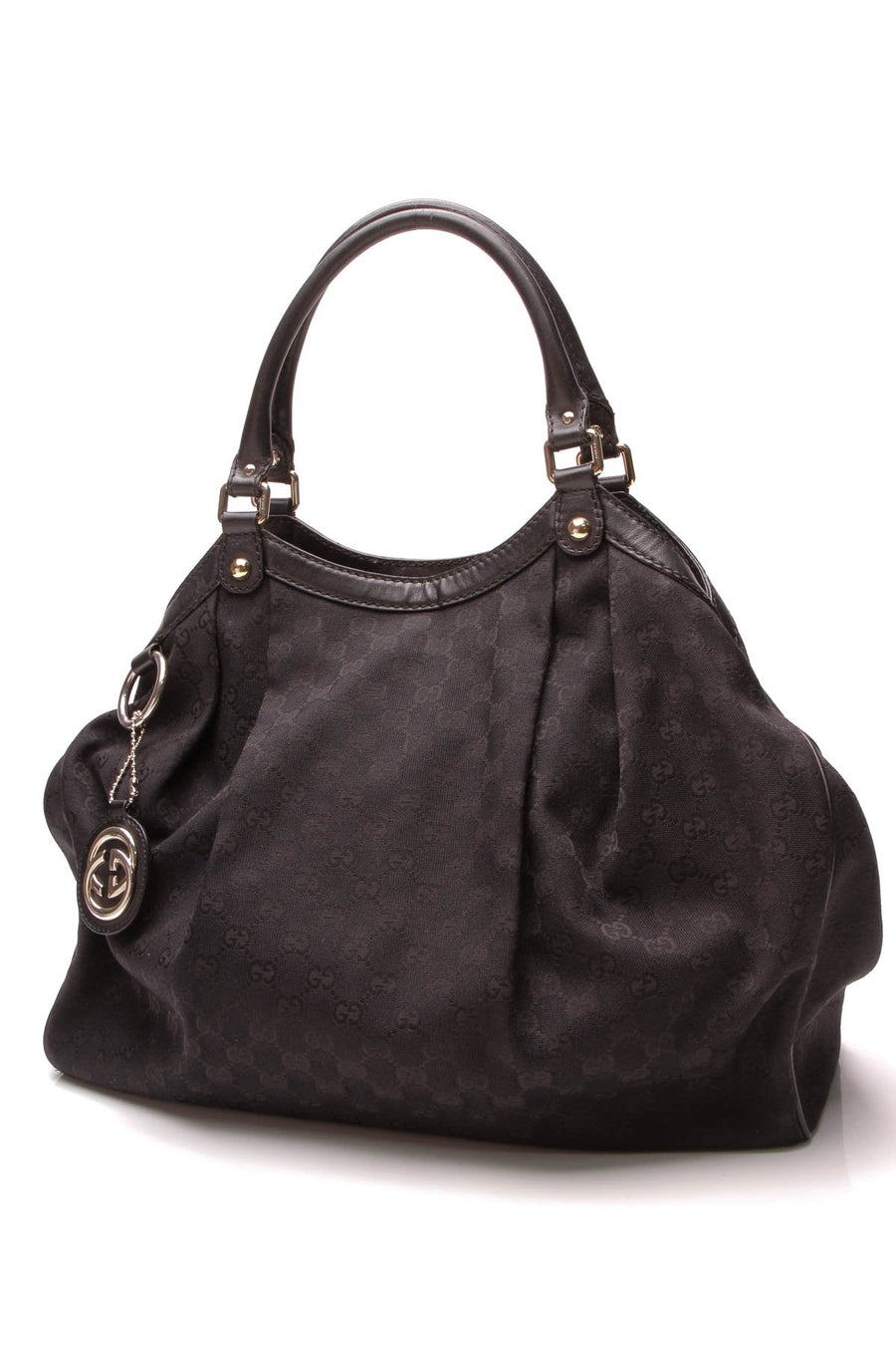 Sukey Large Tote Bag - Black Signature Canvas