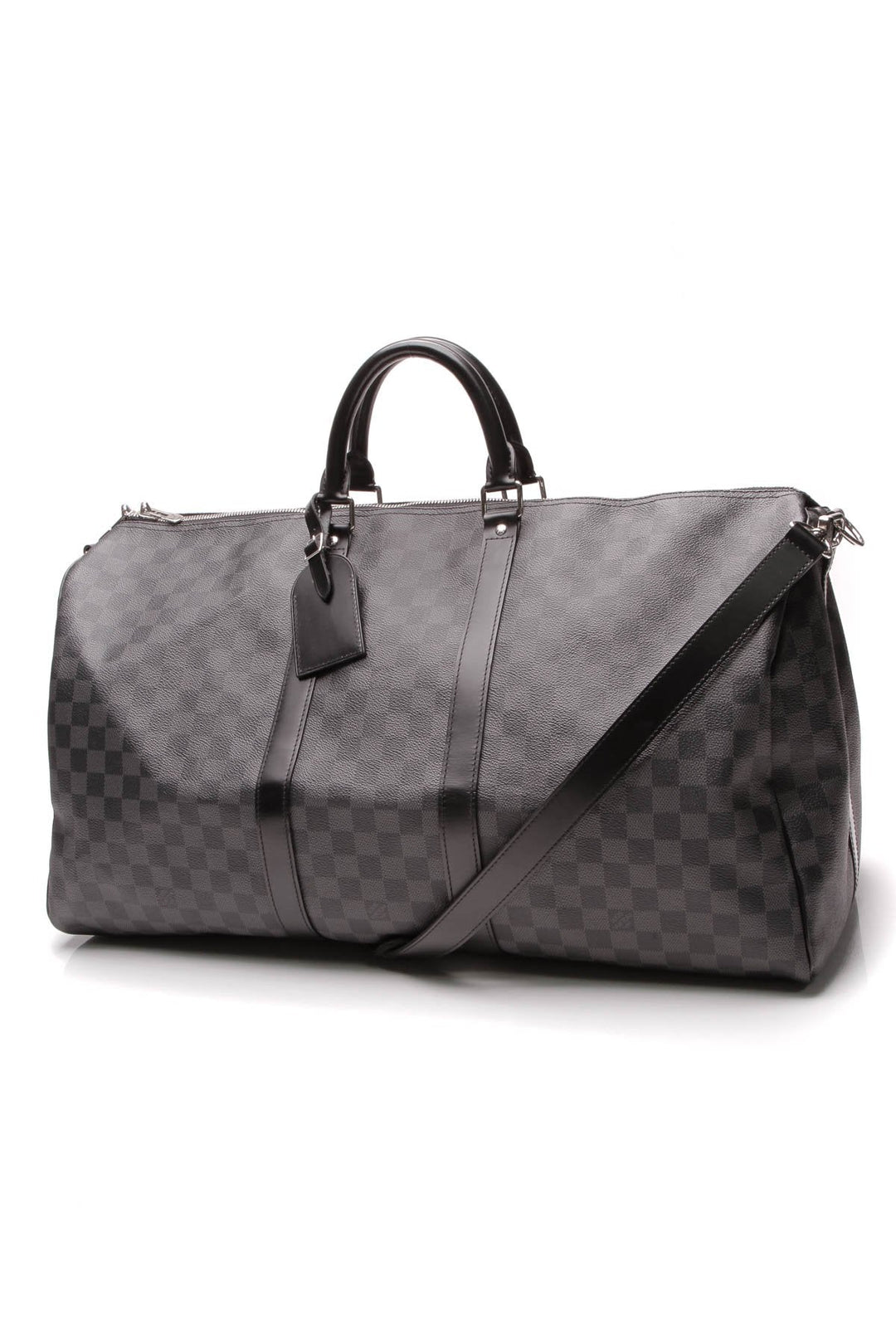 Keepall Bandouliere 55 Travel Bag - Damier Graphite