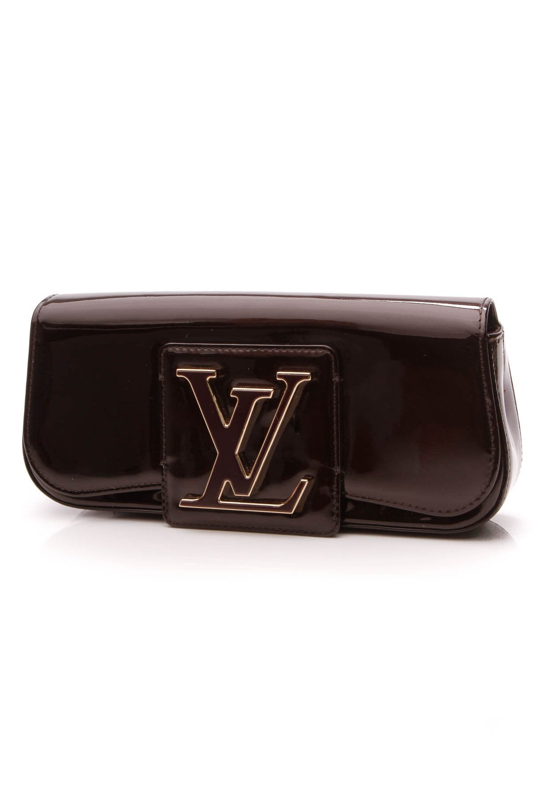 Vernis Sobe Clutch Bag - Amarante