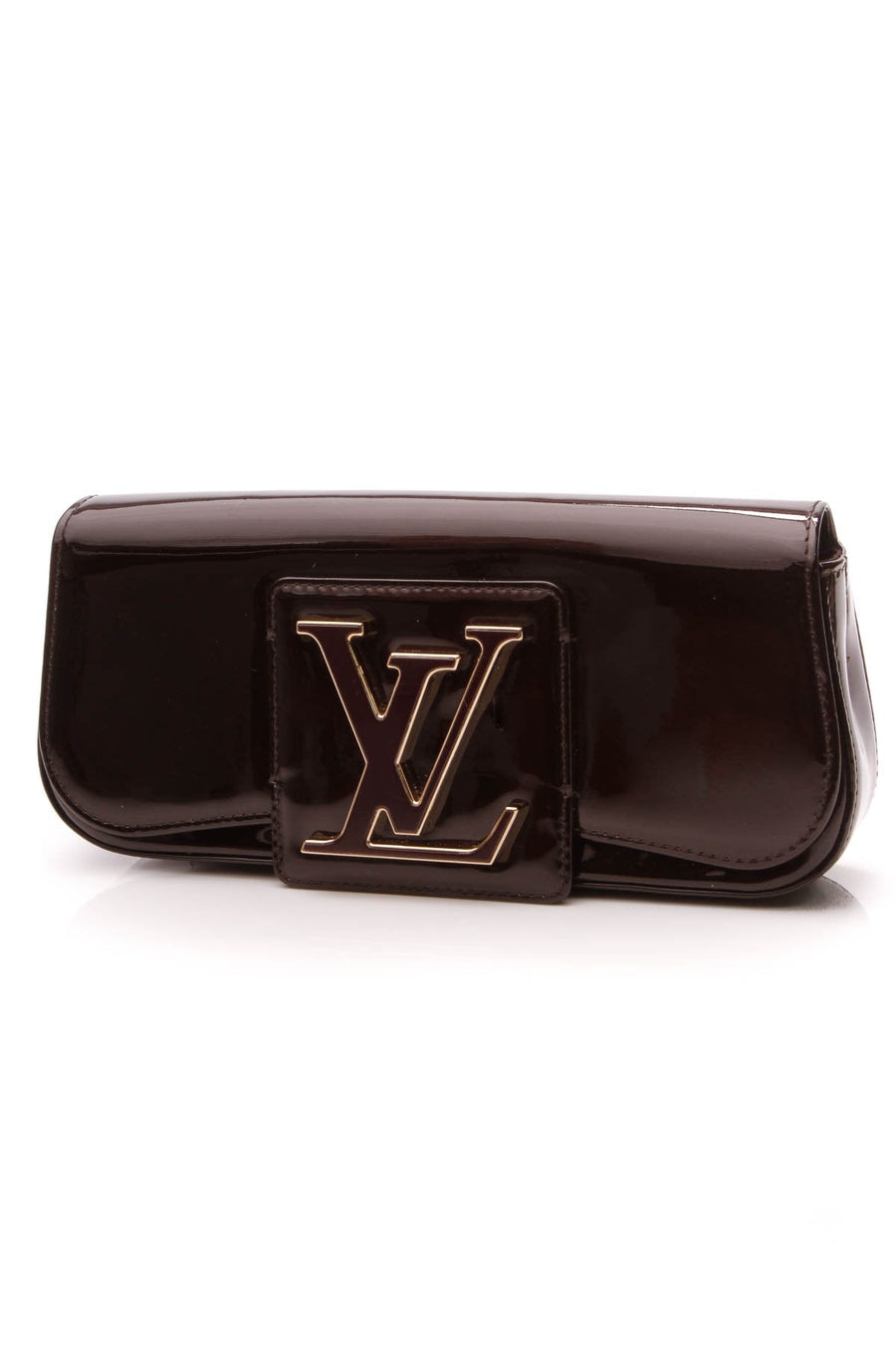 Vernis Sobe Clutch Bag - Amarante