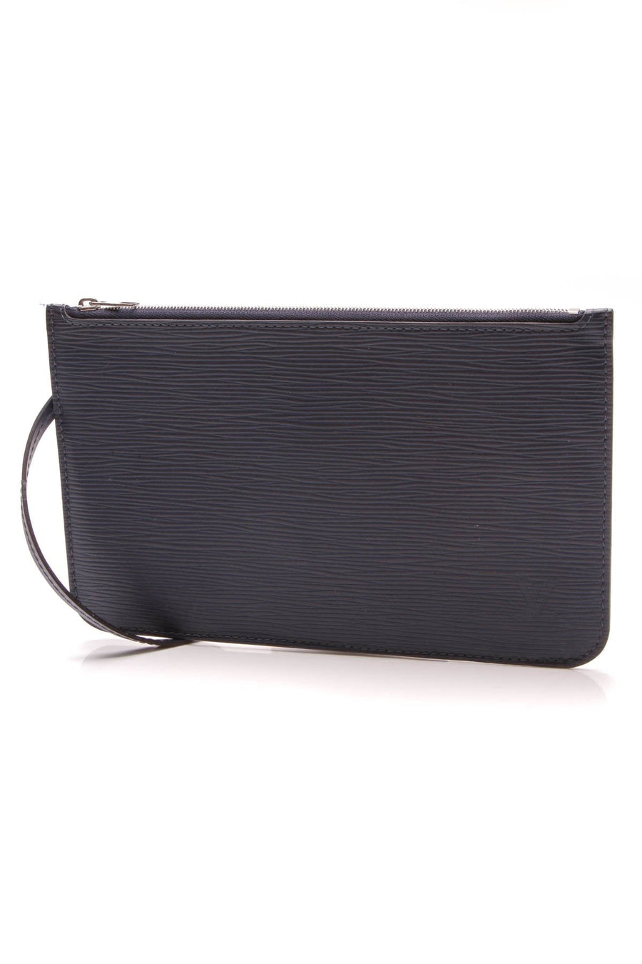 Epi Neverfull Pouch Wristlet - Indigo