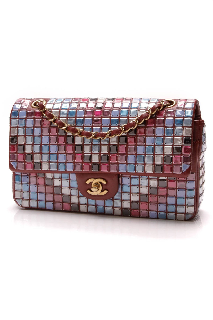 Mosaic Classic Medium Flap Bag - Multicolor