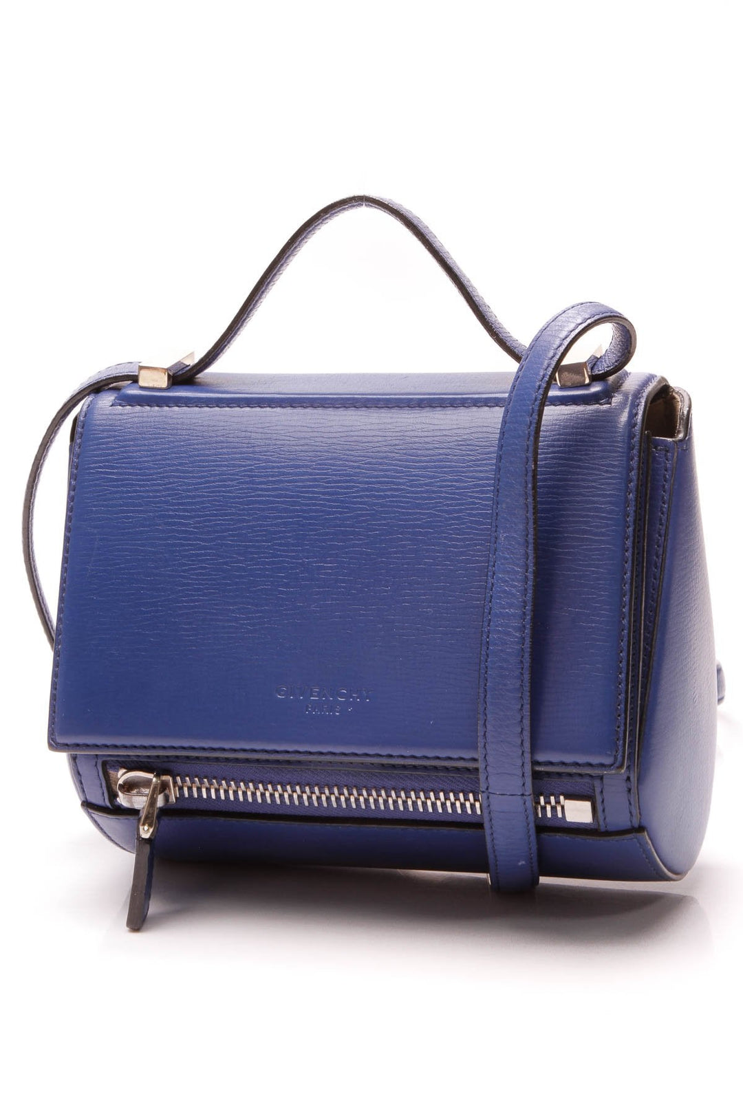 Mini Pandora Box Crossbody Bag - Blue