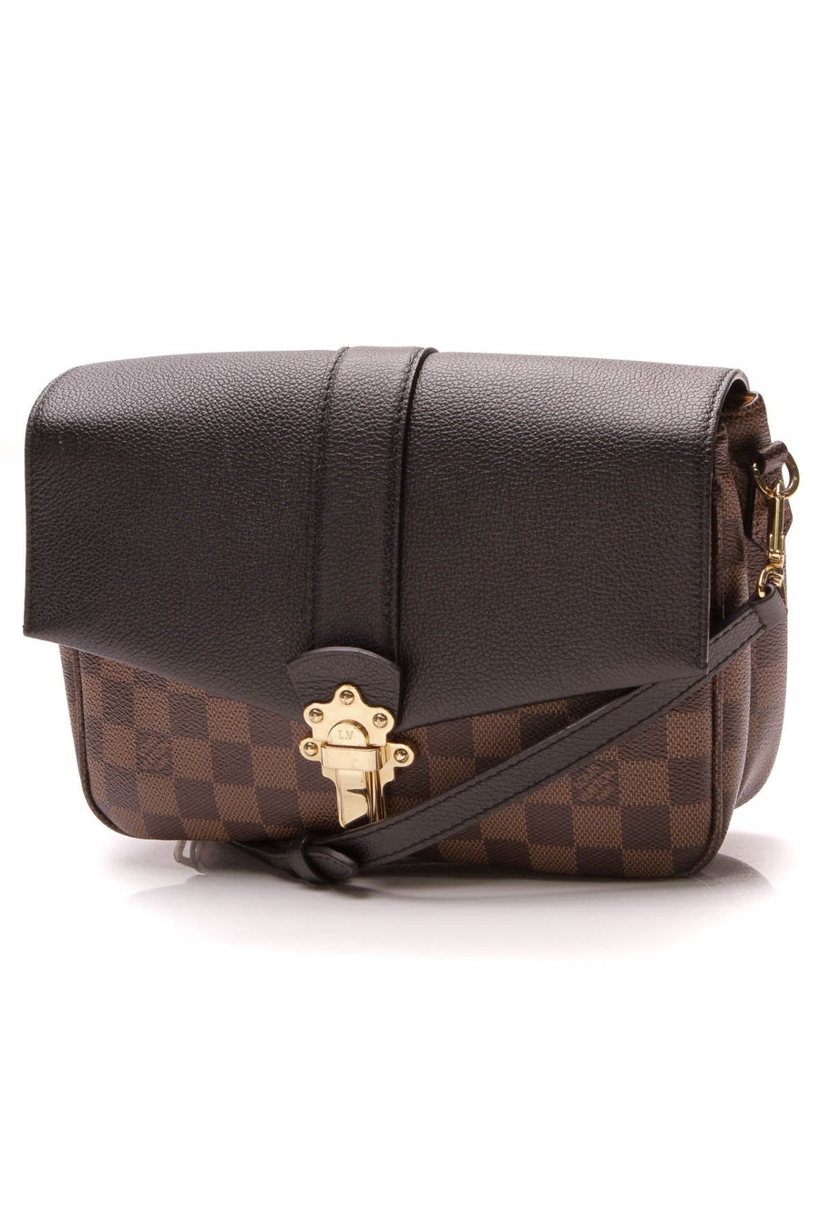 Clapton Crossbody Bag - Damier Ebene/Black
