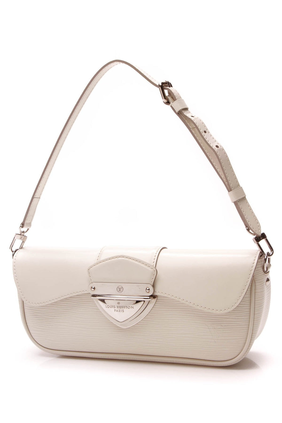 Epi Montaigne Clutch Bag - Ivory