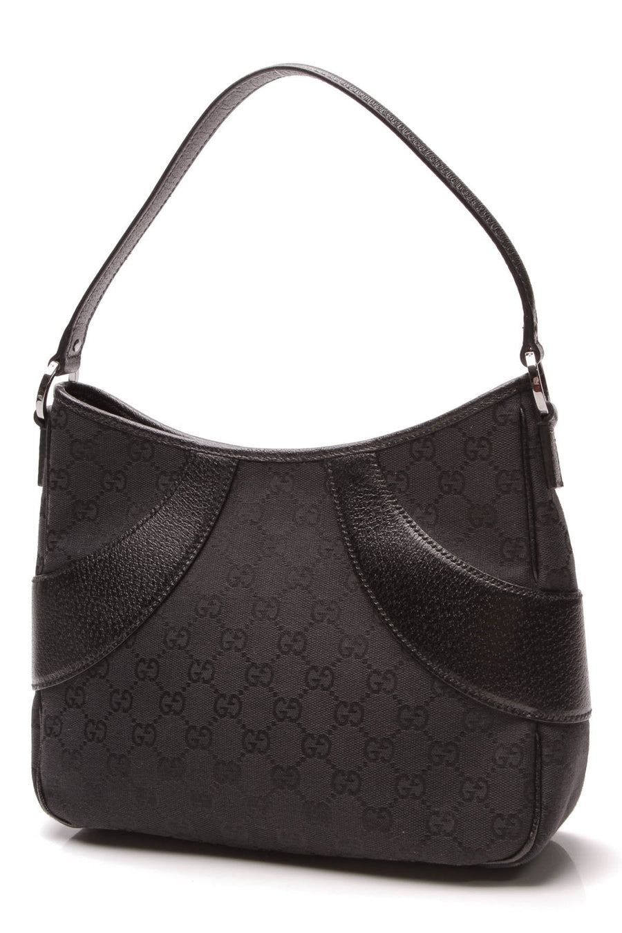 GG Shoulder Bag - Black Signature Canvas