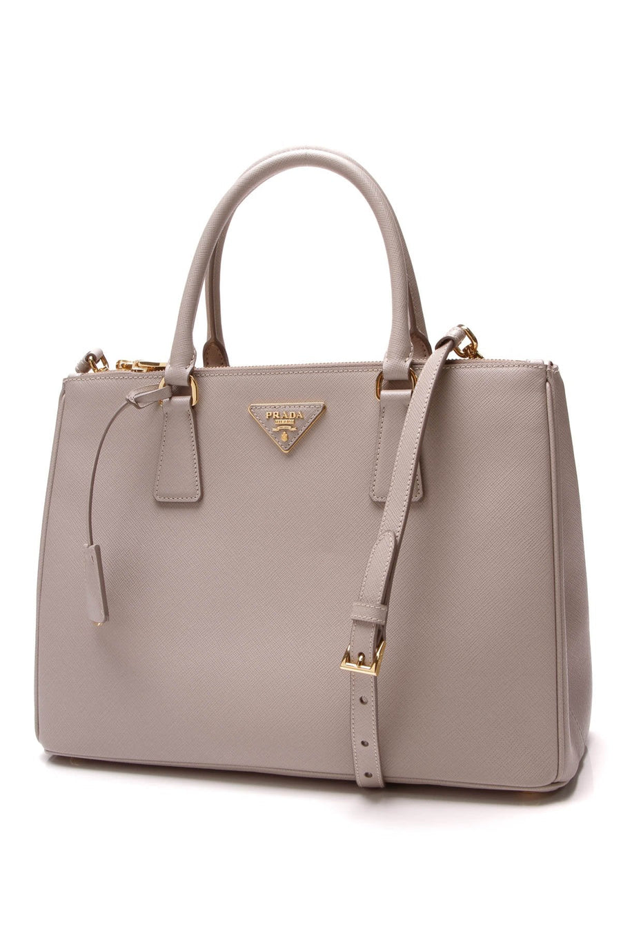 Double Zip Tote Bag - Pomice