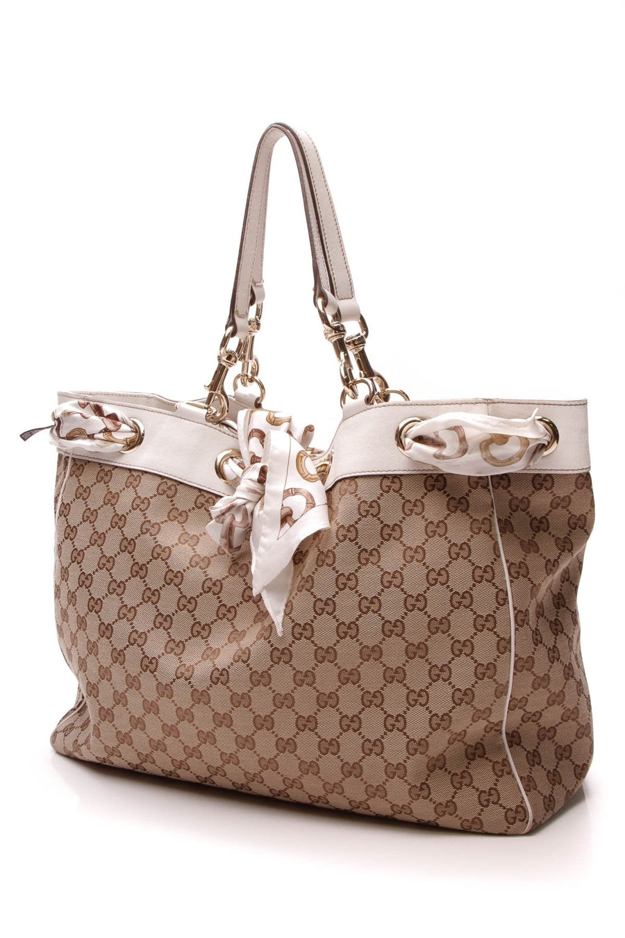 Positano Scarf Tote Bag - Signature Canvas