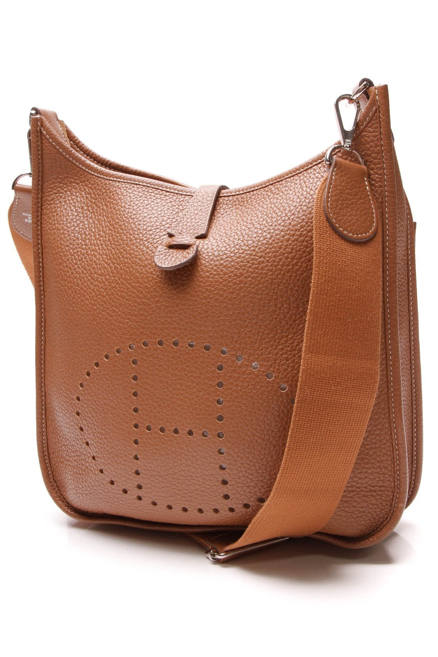 Evelyne III PM Bag - Gold Clemence