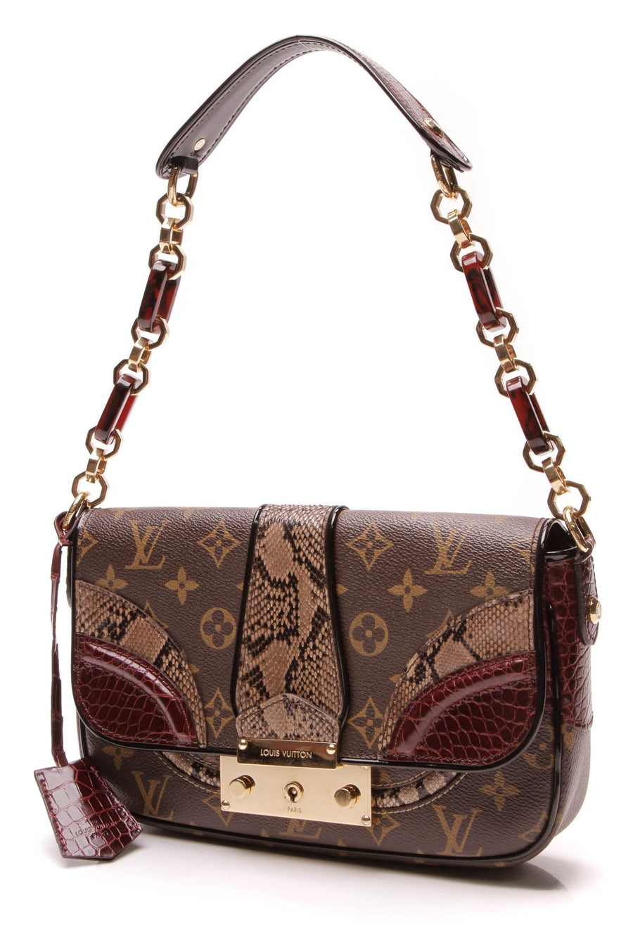 Exotic Monogramissime Pochette Bag - Monogram