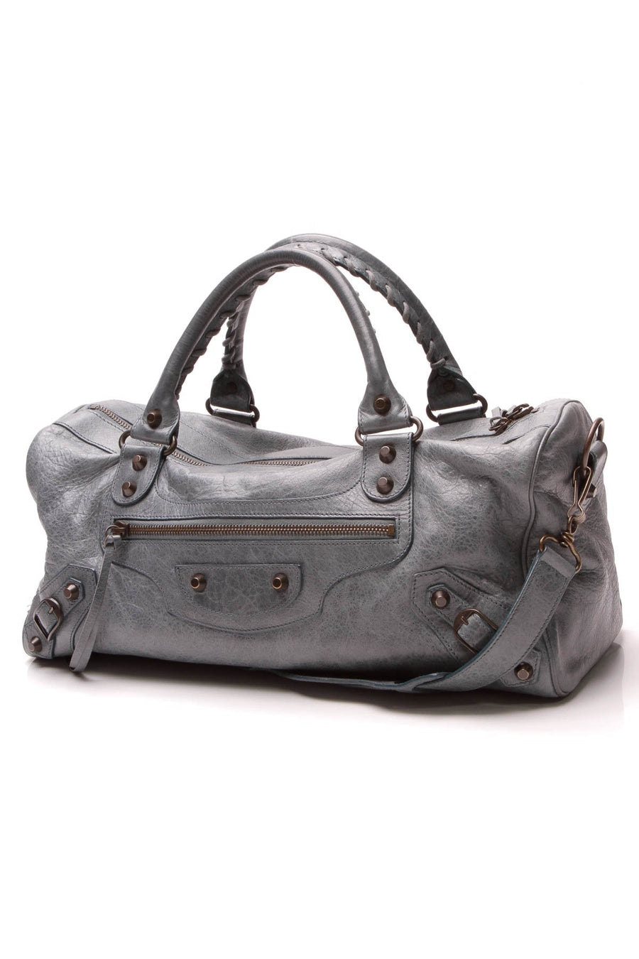 Twiggy Bag - Blue India Chevre Goatskin