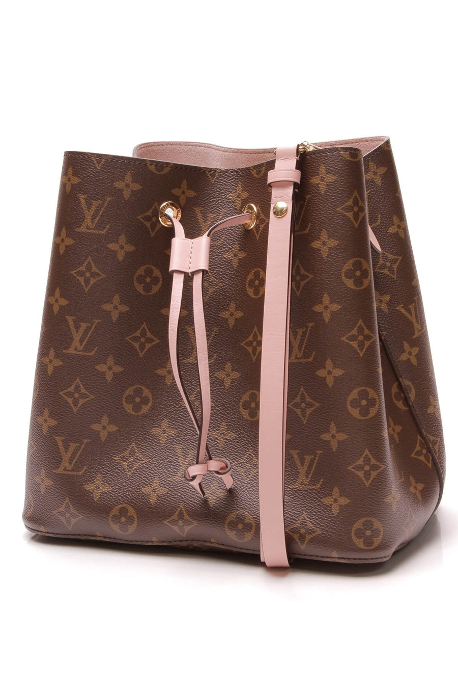 NeoNoe MM Bag - Monogram/Rose Ballerine
