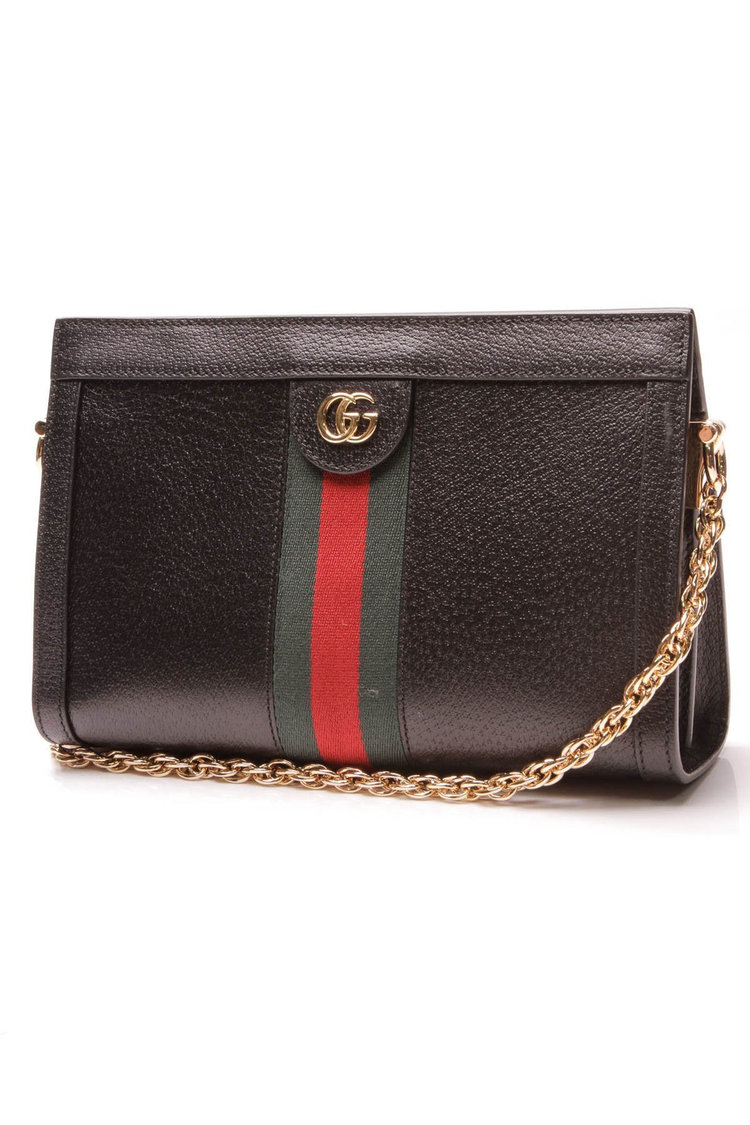 Ophidia Small Shoulder Bag - Black
