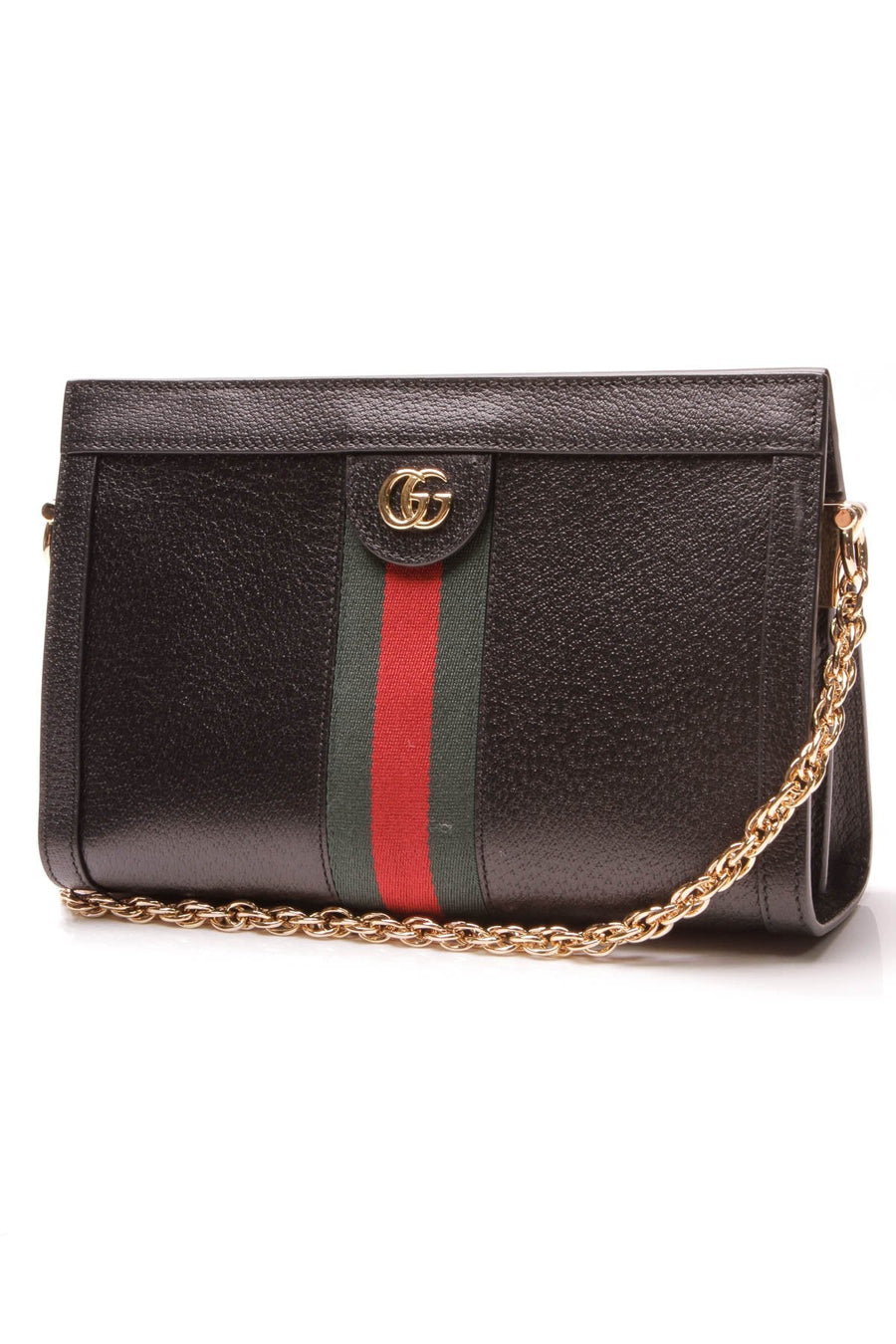 Ophidia Small Shoulder Bag - Black