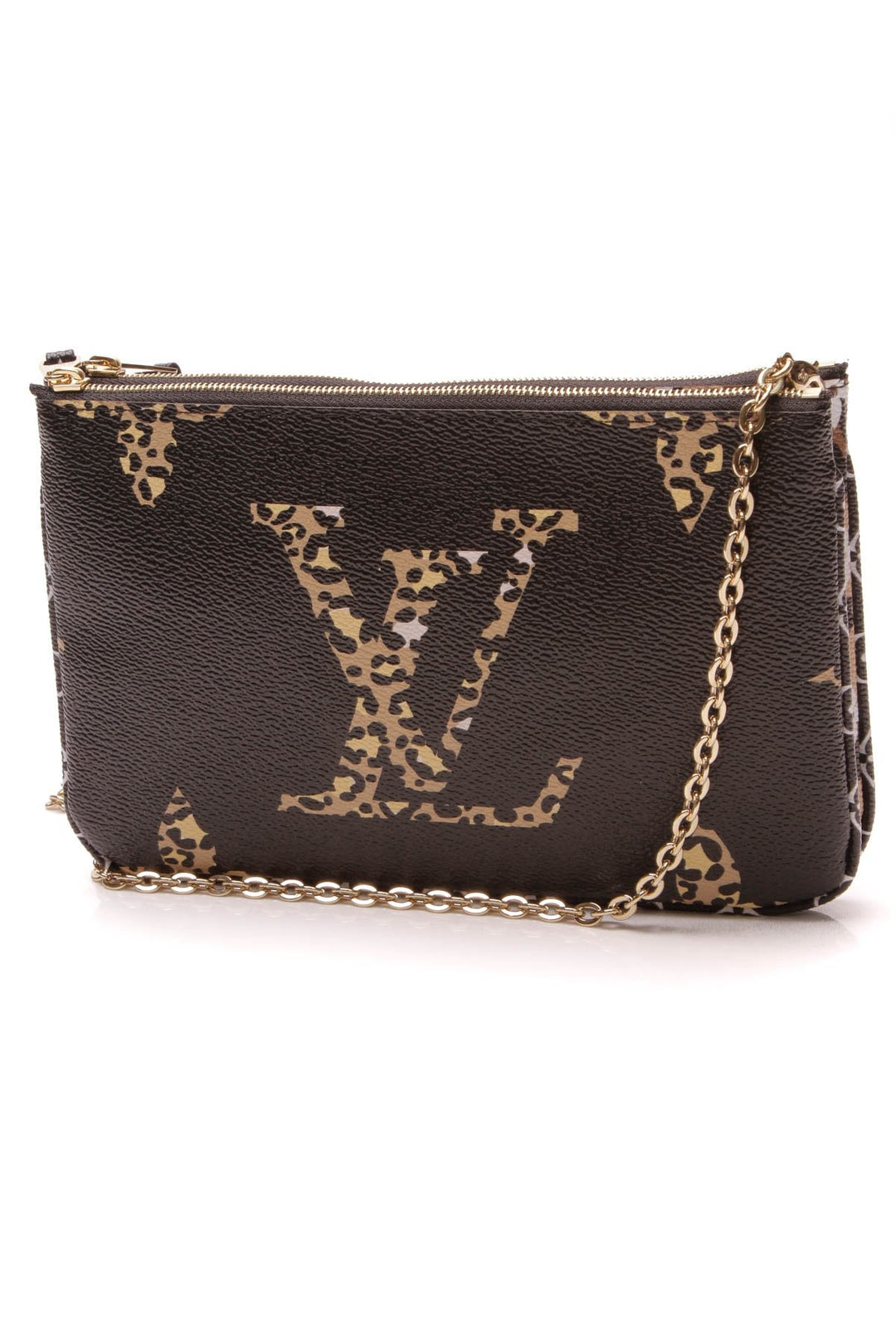 Jungle Double Zip Pochette Bag - Giant Monogram
