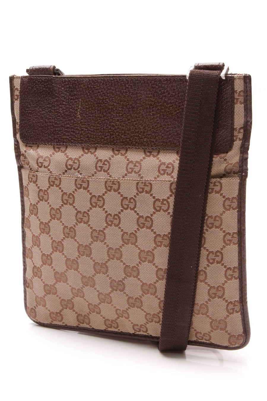 Messenger Crossbody Bag - Signature Canvas