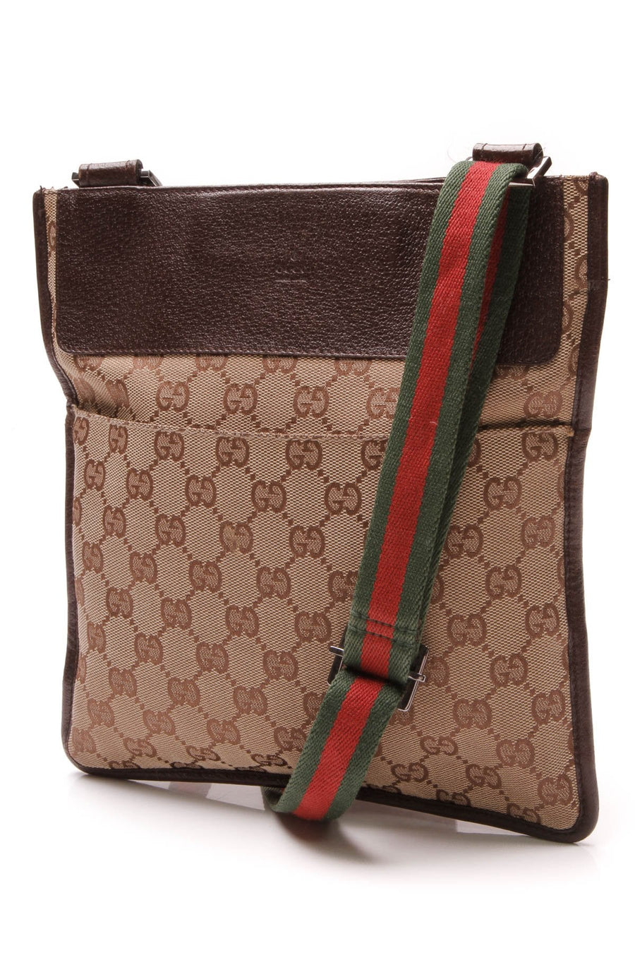 Web Messenger Crossbody Bag - Signature Canvas