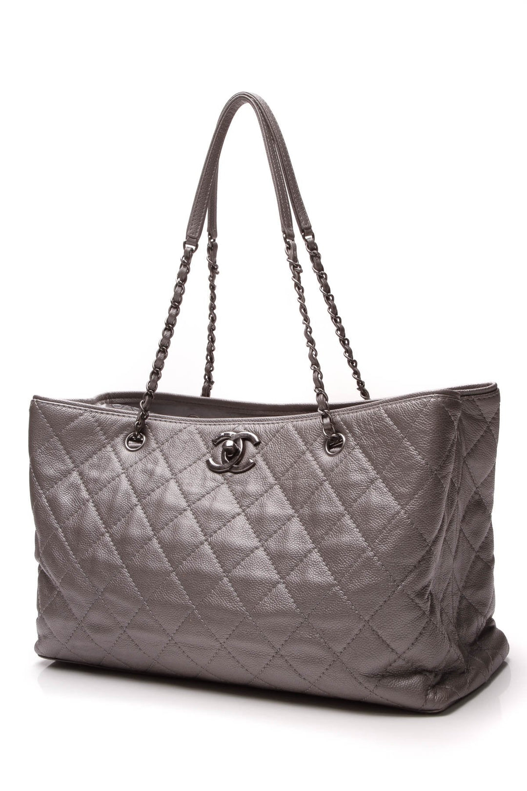 Classic Shopper Tote Bag - Pewter