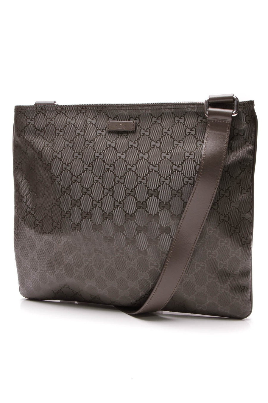 Large Messenger Bag - Olive Imprime