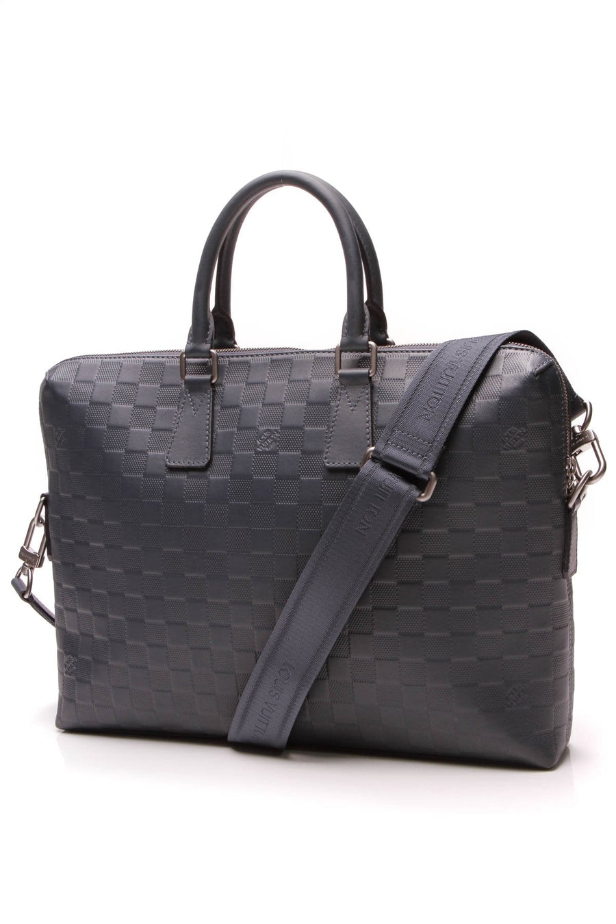 Porte-Documents Bag - Navy Damier Infini