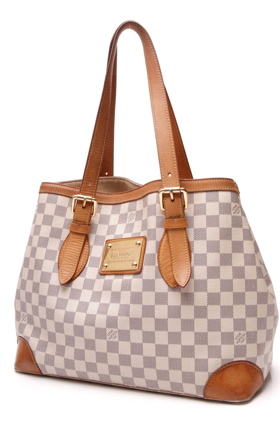Vintage Hampstead MM Bag - Damier Azur
