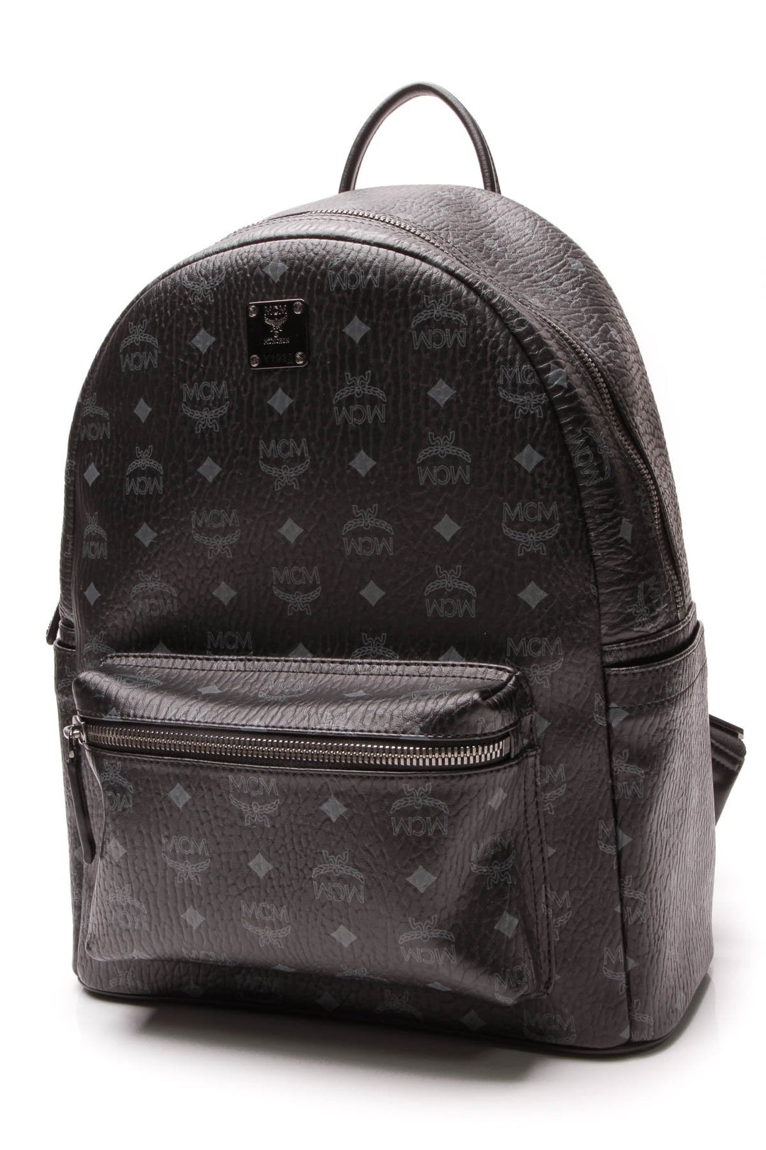 Stark Medium Backpack - Black Visetos