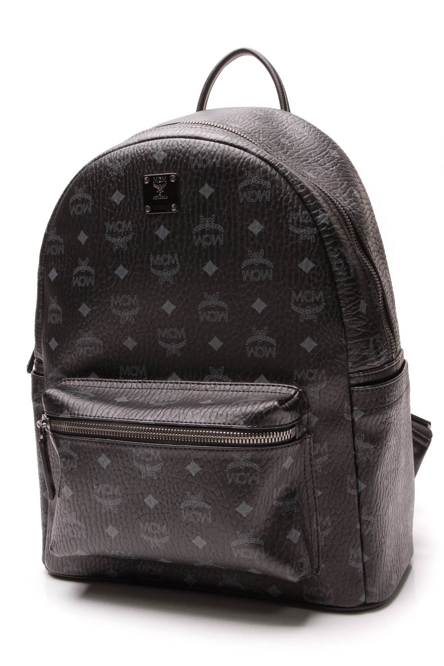 Stark Medium Backpack - Black Visetos