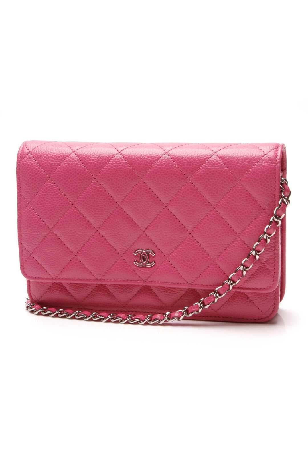 Classic WOC Crossbody Bag - Hot Pink Caviar
