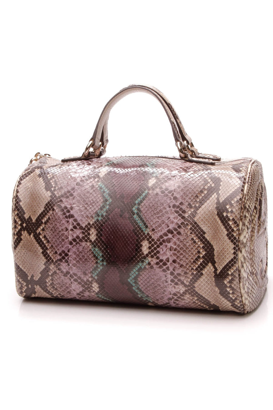 Python Soho Boston Bag - Multicolor