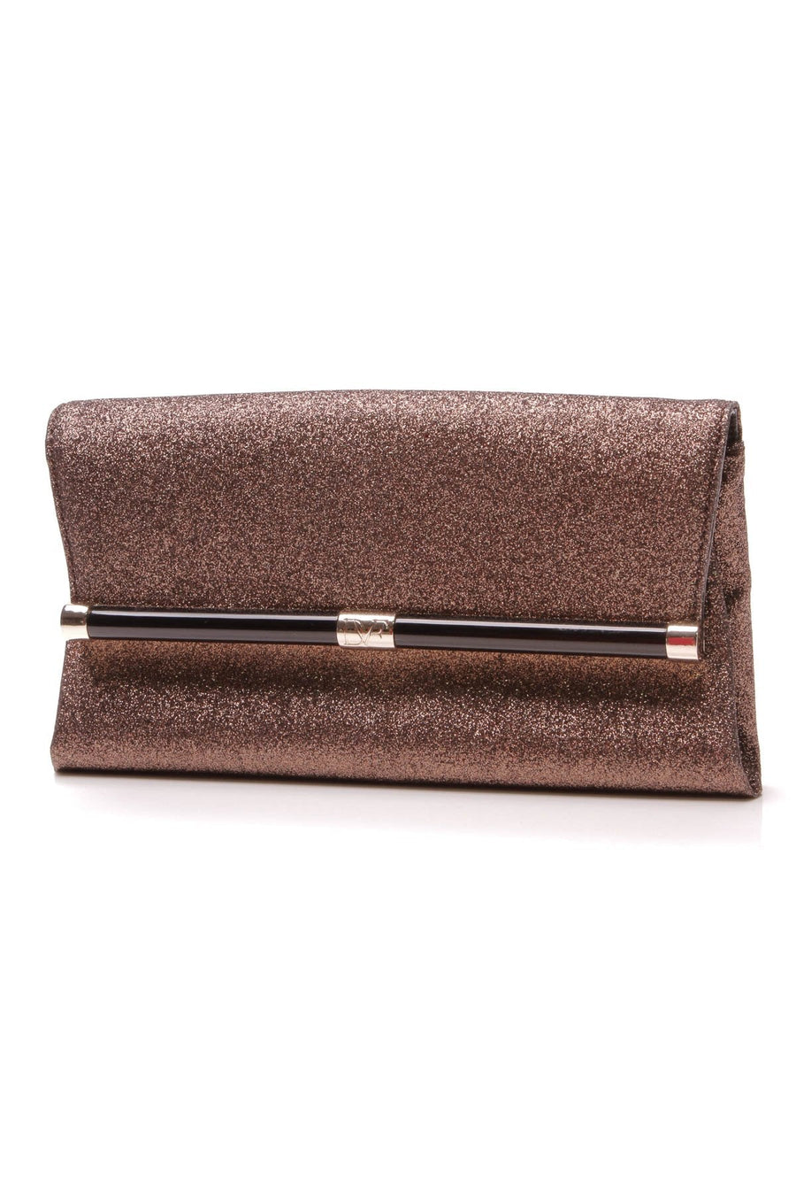 440 Glitterati Envelope Clutch Bag - Bronze