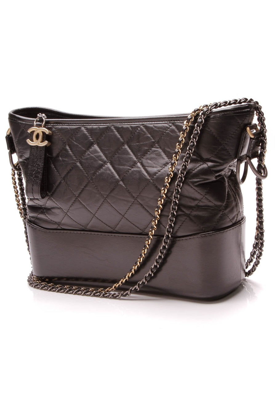 Gabrielle Hobo Bag - Black