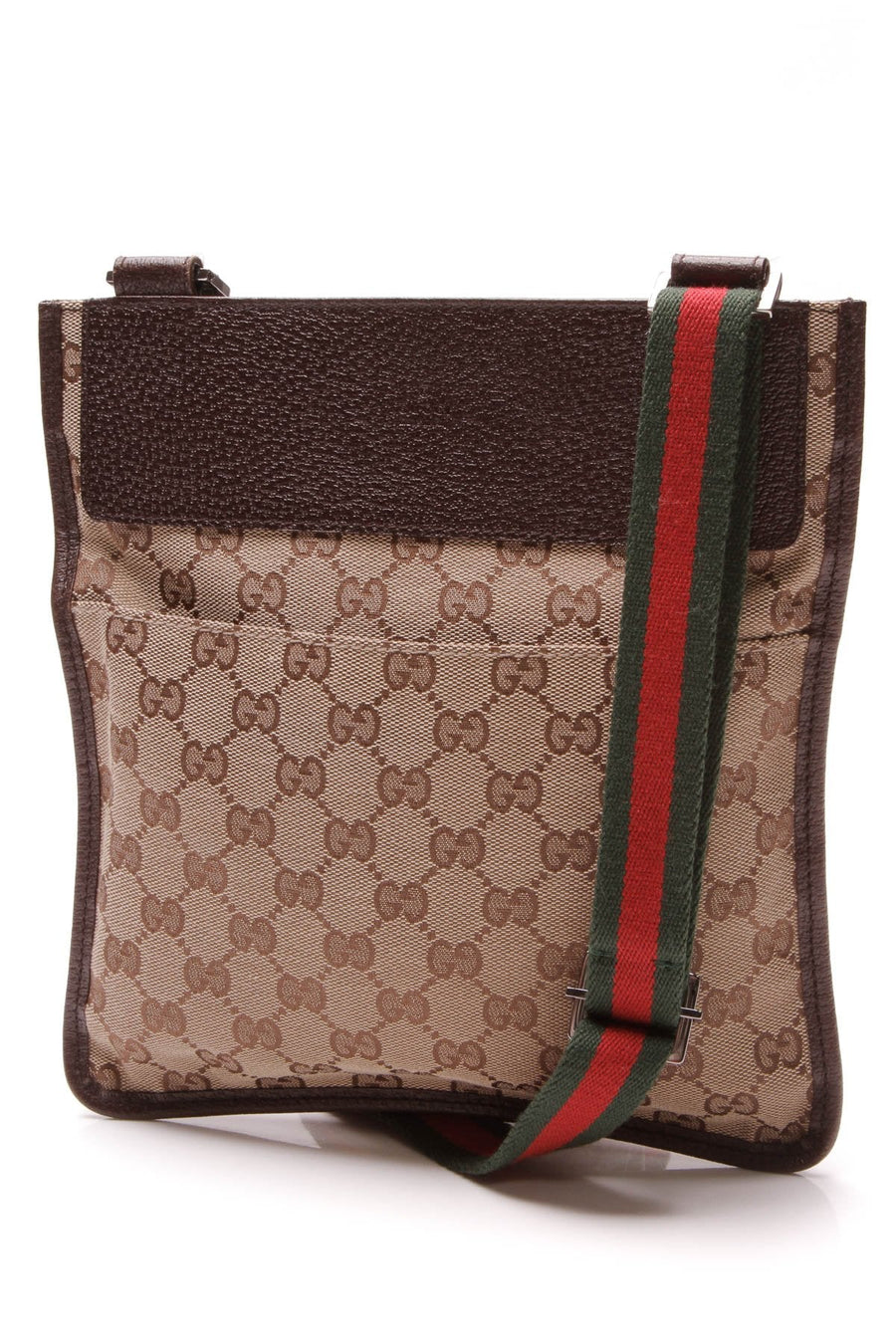 Messenger Crossbody Bag - Signature Canvas