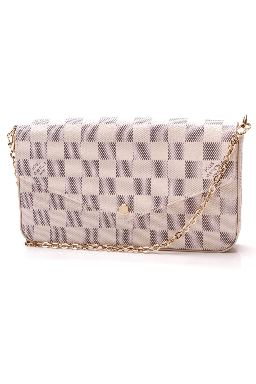 Felicie Pochette Bag - Damier Azur