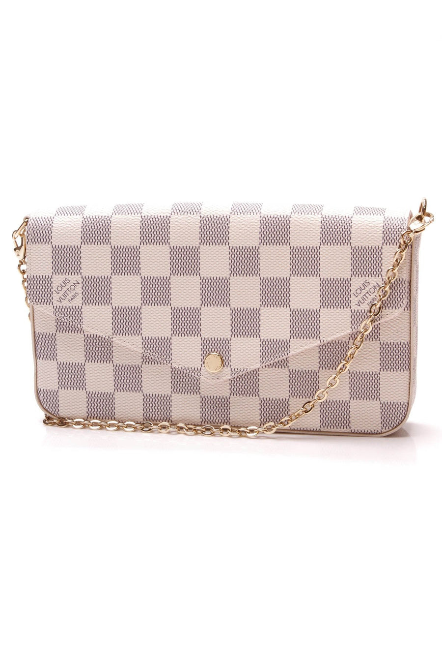 Felicie Pochette Bag - Damier Azur