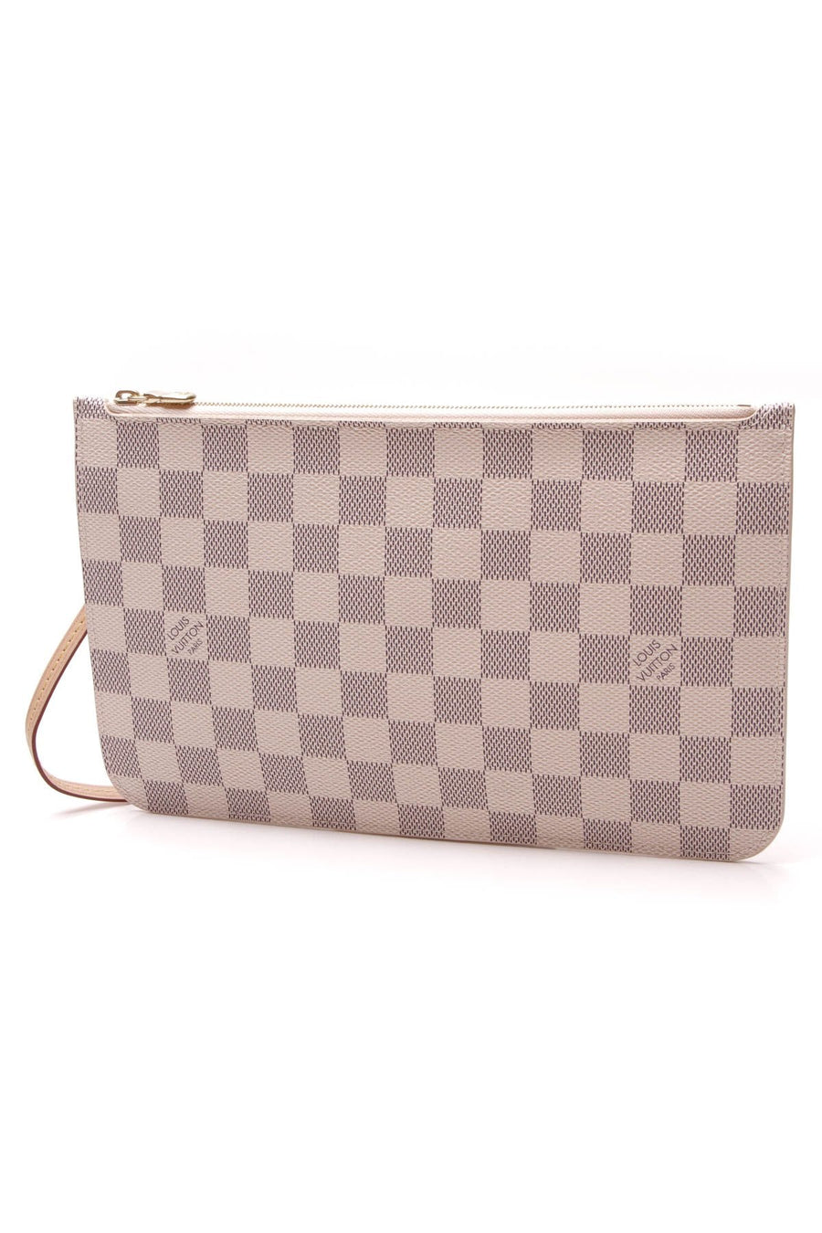 Neverfull Pouch Wristlet - Damier Azur