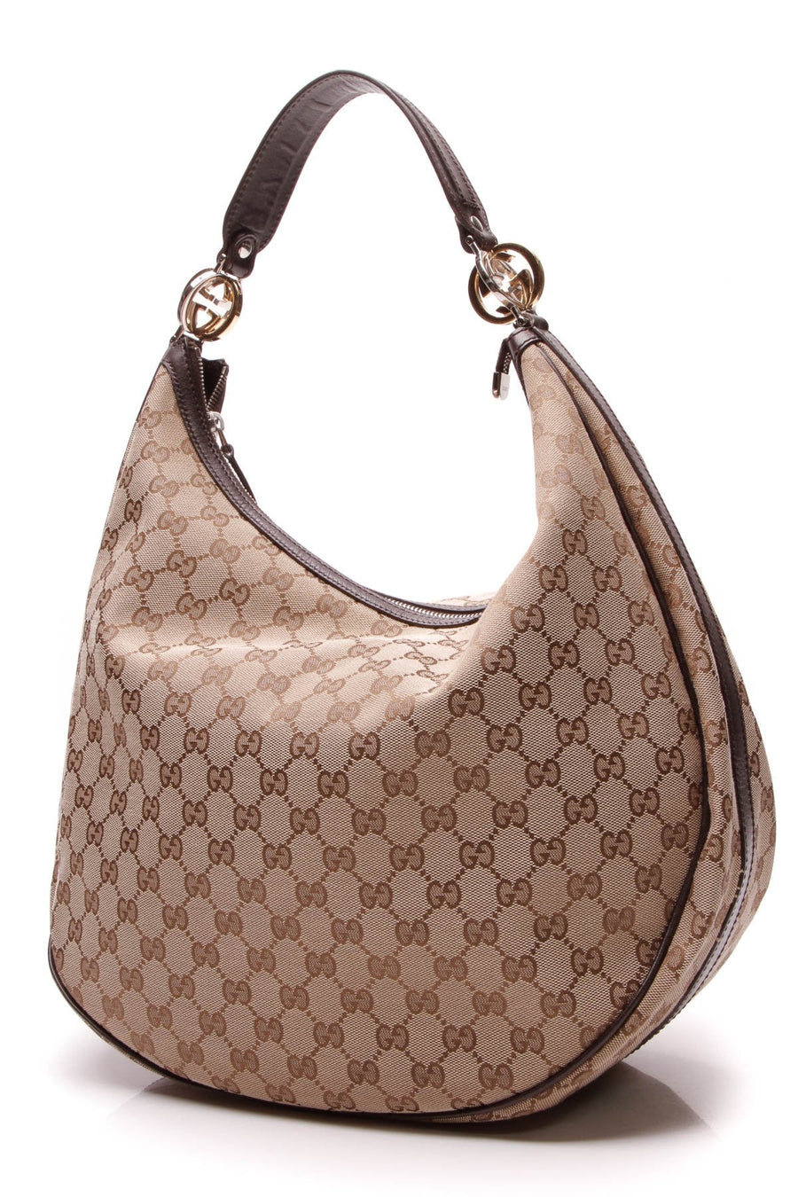 Twins Large Hobo Bag - Signature Canvas