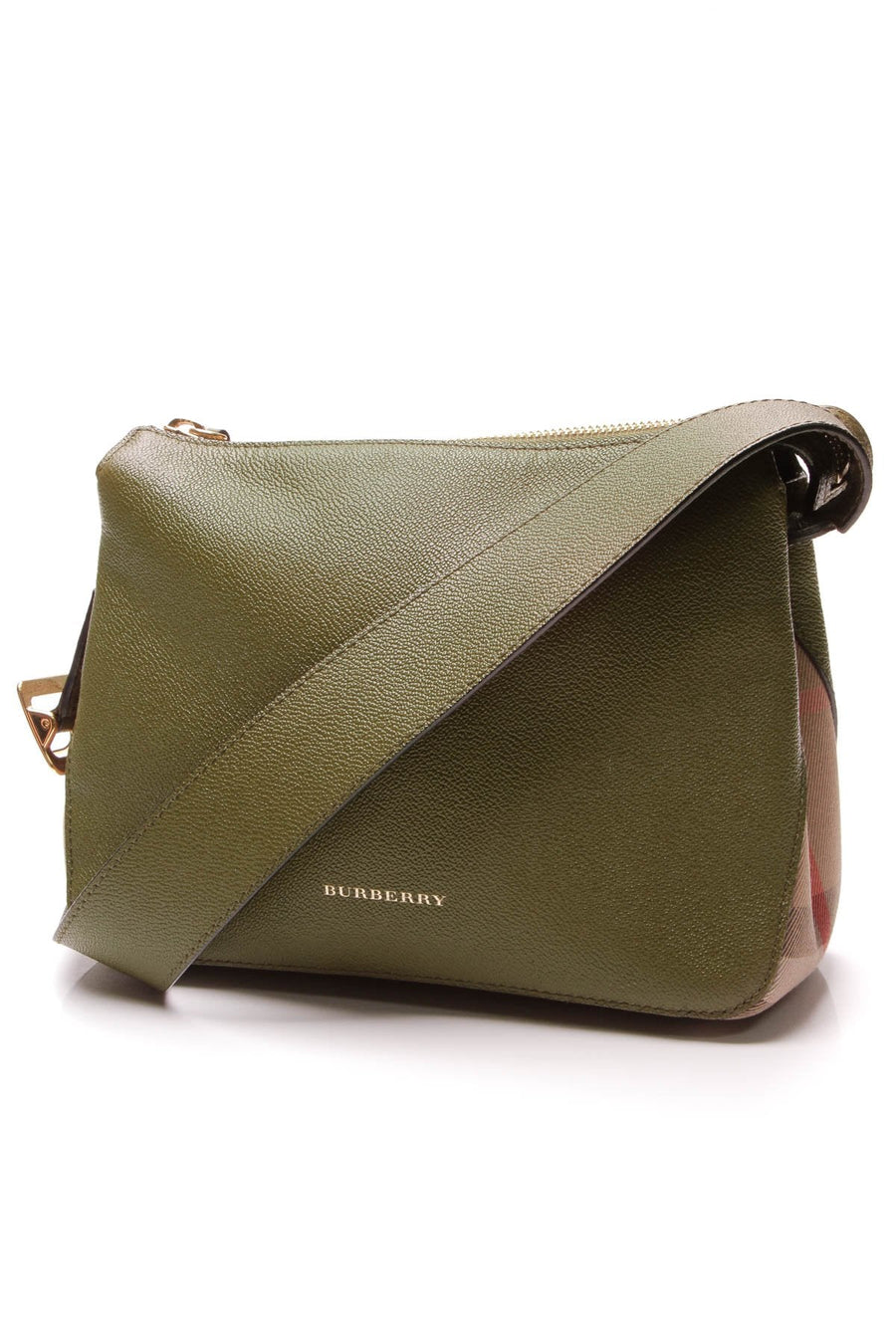 Helmsley Crossbody Bag - Green/ House Check