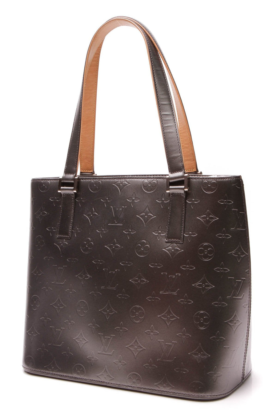 Mat Monogram Stockton Bag - Graphite