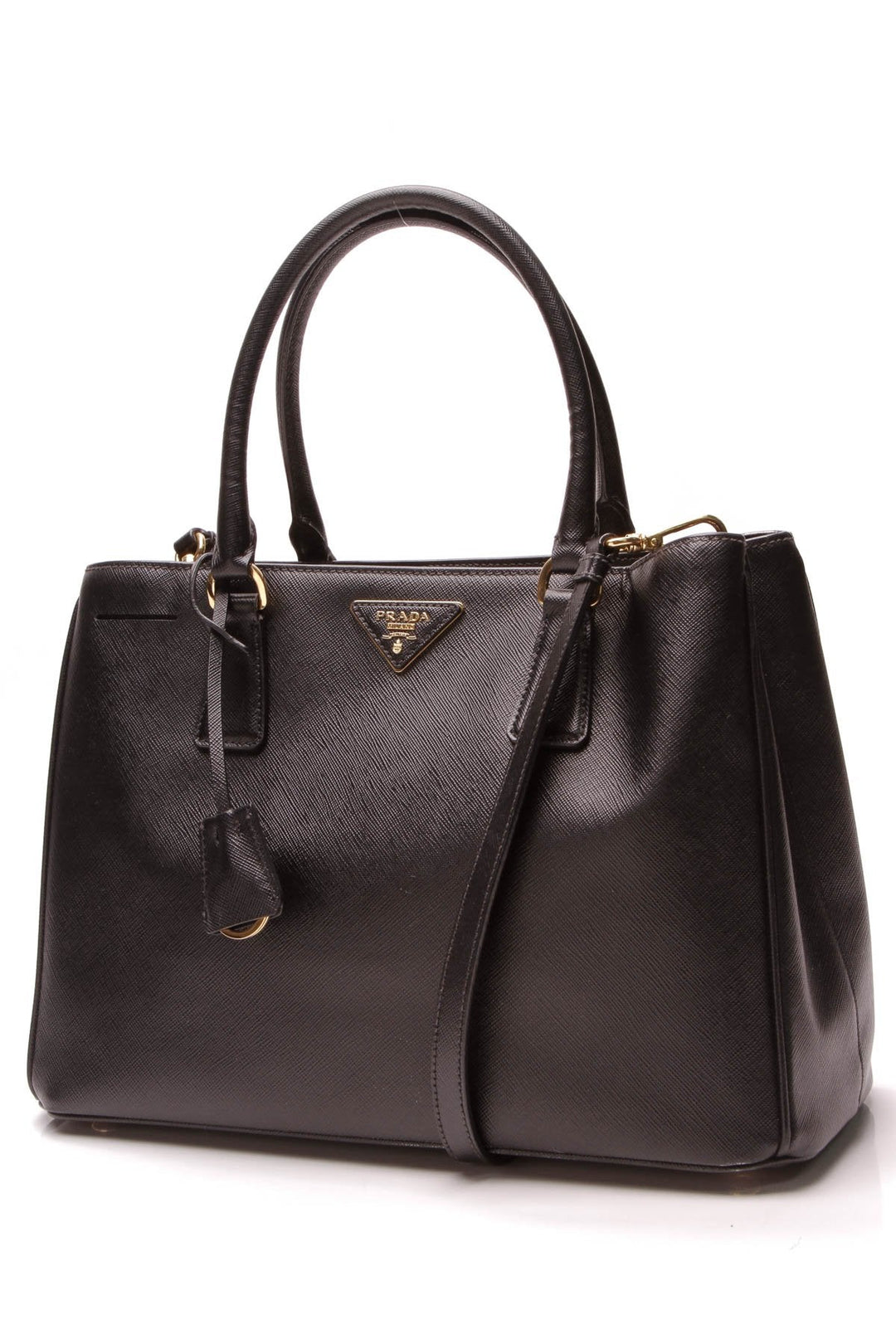 Lux Medium Tote Bag - Black